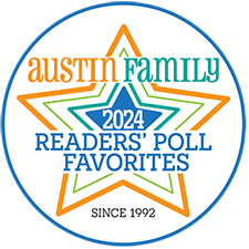 2024 Austin Family Readers Poll Badge